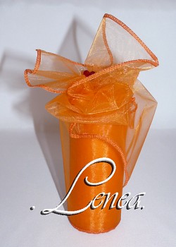 Organza 12cm-oranžová 