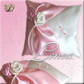 Svatební polštářek-Pink 11