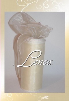 Organza 12cm-A01-ivory