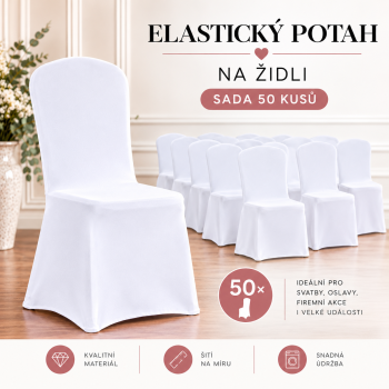 Potah na židli elastický 50ks