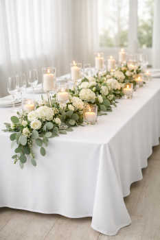 Voděodolný ubrus k zapůjčení 140 × 240 cm